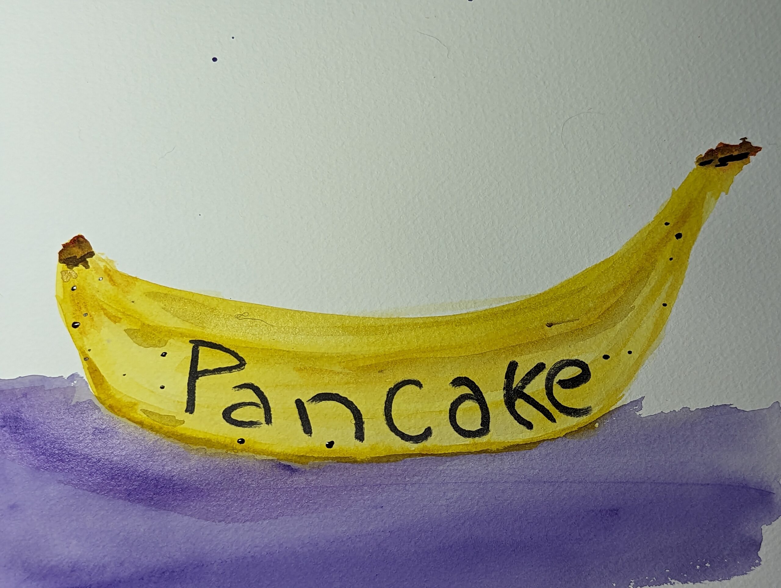 clearly labeled pancake